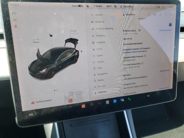 2019 TESLA MODEL 3 - 5YJ3E1EA1KF193091