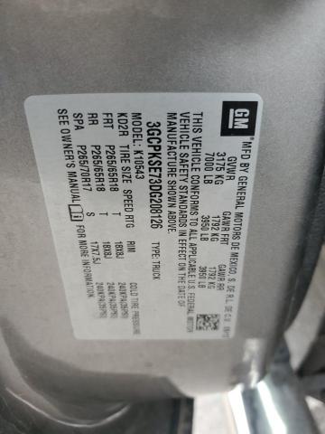 2013 CHEVROLET SILVERADO - 3GCPKSE73DG208126