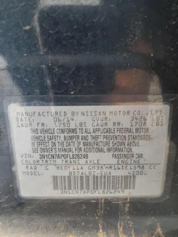 2015 NISSAN VERSA S - 3N1CN7AP0FL826249