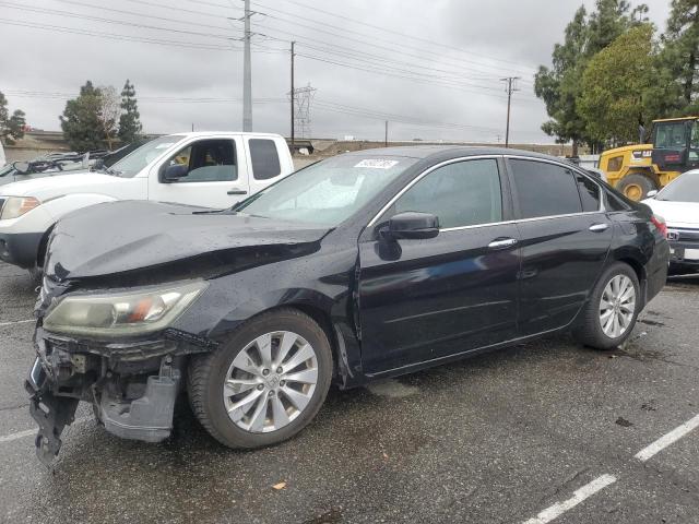 HONDA ACCORD EXL 2015 black  gas 1HGCR2F8XFA091830 photo #1