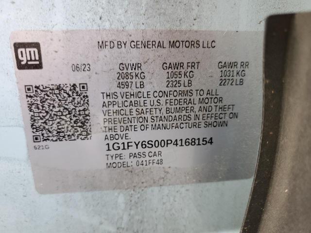 2023 CHEVROLET BOLT EUV L 1G1FY6S00P4168154