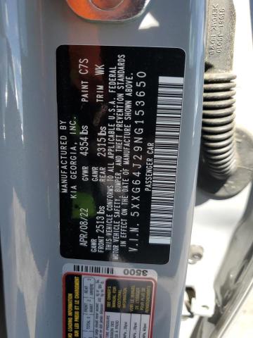 2022 KIA K5 GT LINE - 5XXG64J29NG153650