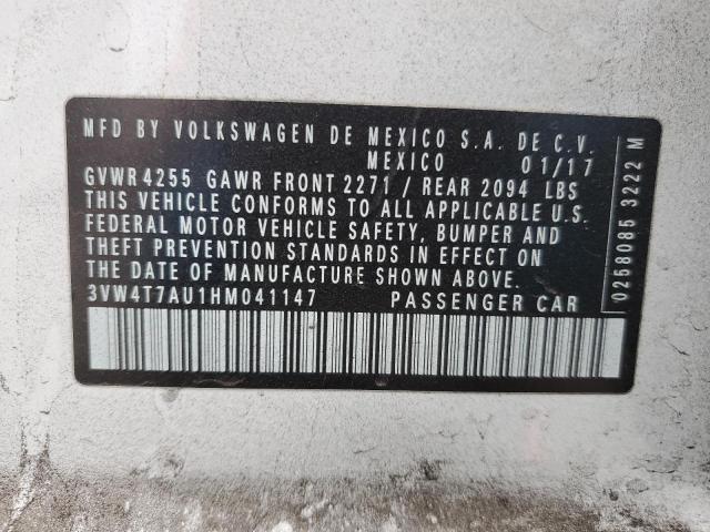 2017 VOLKSWAGEN GTI S 3VW4T7AU1HM041147