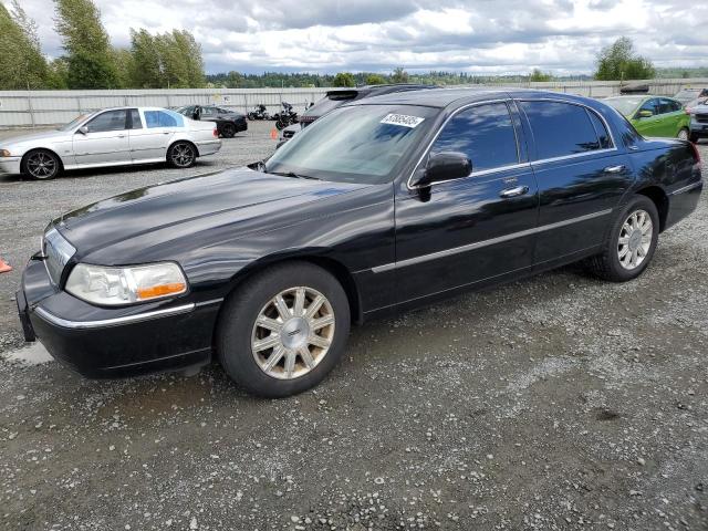 LINCOLN TOWN CAR S 2008 black  gas 2LNHM82W58X651124 photo #1