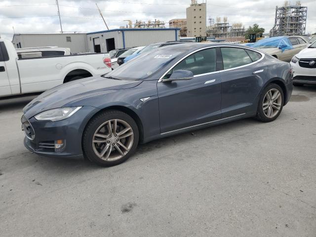 TESLA MODEL S 2014 gray  electric 5YJSA1H17EFP57219 photo #1