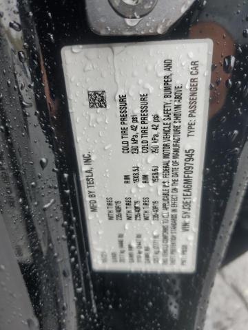 2021 TESLA MODEL 3 5YJ3E1EA6MF097945