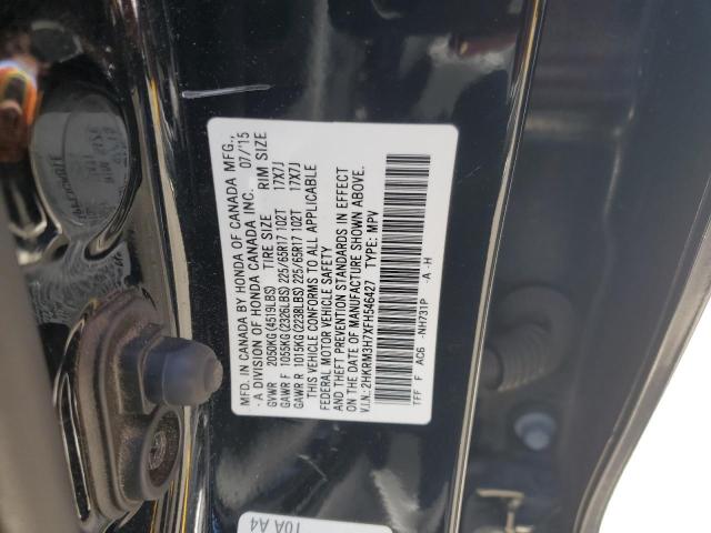 2015 HONDA CR-V EXL - 2HKRM3H7XFH546427