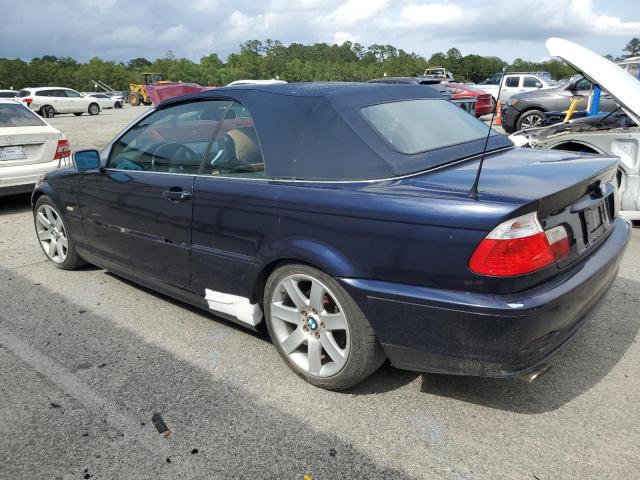 BMW 325 CI 2003 blue  gas WBABS33423PG90834 photo #3