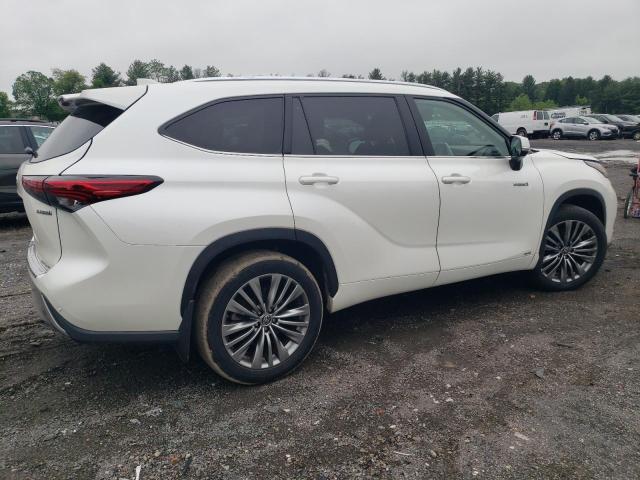 Vin: 5tdebrch0ms028390, lot: 56964165, toyota highlander hybrid platinum 20213