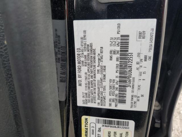 2018 FORD FUSION S H 3FA6P0UU6JR122551