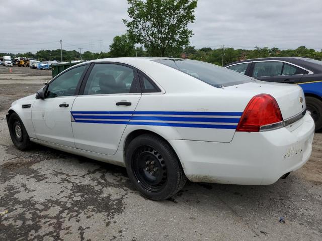 CHEVROLET CAPRICE PO 2014 white sedan 4d gas 6G3NS5R38EL928027 photo #3