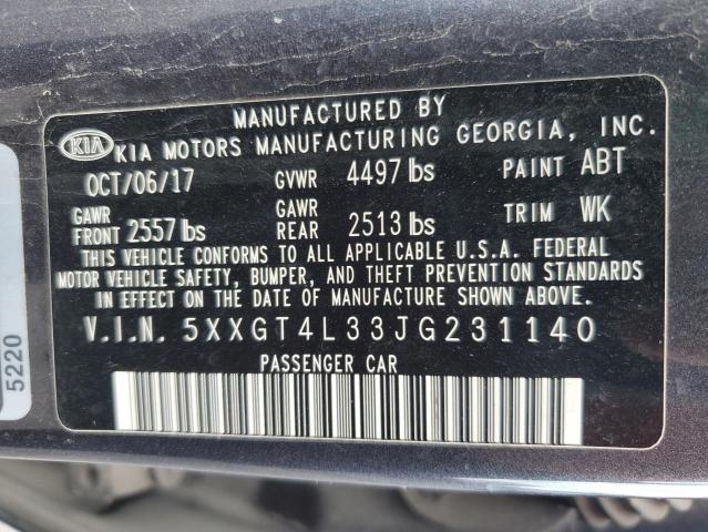 2018 KIA OPTIMA LX - 5XXGT4L33JG231140