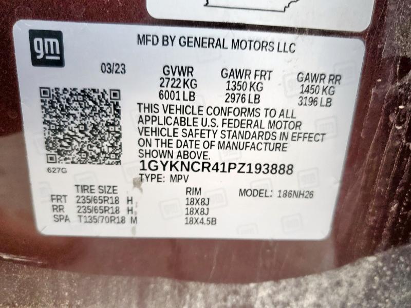 2023 CADILLAC XT5 PREMIU 1GYKNCR41PZ193888