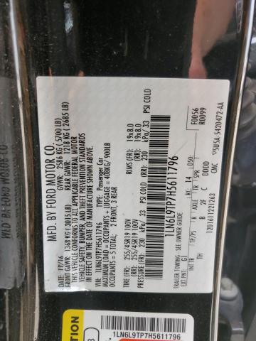2017 LINCOLN CONTINENTA 1LN6L9TP7H5611796
