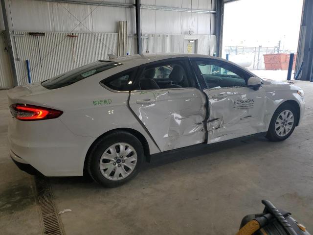 FORD FUSION S 2020 white  gas 3FA6P0G74LR264535 photo #4