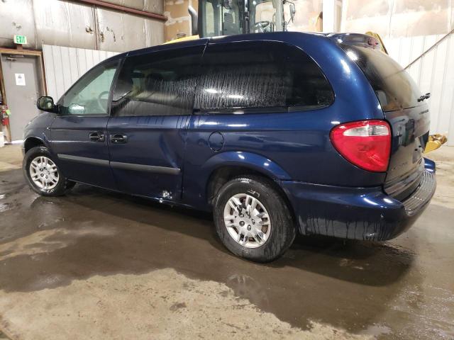DODGE GRAND CARA 2006 blue  flexible fuel 1D4GP24E26B673545 photo #3