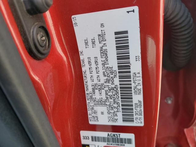 2016 TOYOTA TUNDRA CRE - 5TFDW5F1XGX505459