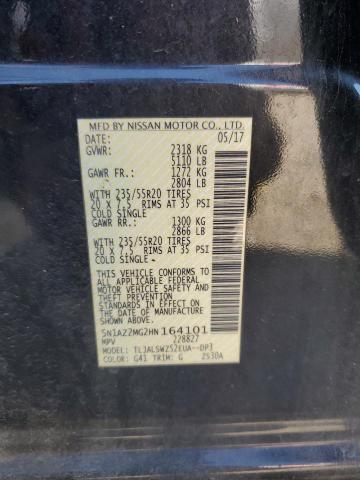 2017 NISSAN MURANO S - 5N1AZ2MG2HN164101