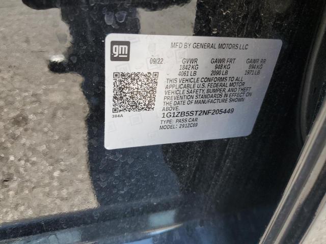 2022 CHEVROLET MALIBU LS - 1G1ZB5ST2NF205449