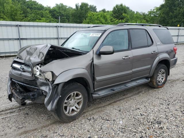 TOYOTA SEQUOIA SR 2006 gray  gas 5TDZT34A76S282971 photo #1