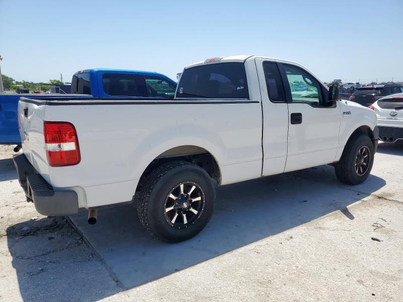 FORD F150 2008 white  gas 1FTRF12218KC49336 photo #4