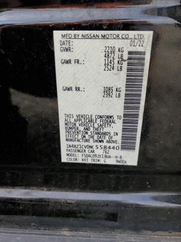 2022 NISSAN LEAF SV PL - 1N4BZ1CV0NC558440