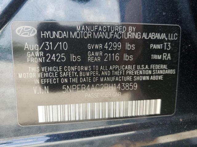 2011 HYUNDAI SONATA GLS - 5NPEB4AC2BH143859