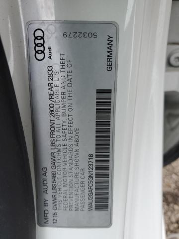 2016 AUDI A7 PRESTIG WAU2GAFC5GN123718