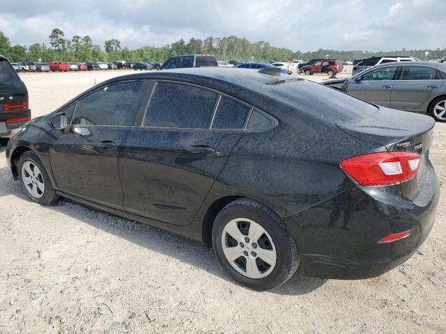 CHEVROLET CRUZE LS 2017 black sedan 4d gas 1G1BC5SM7H7135341 photo #3