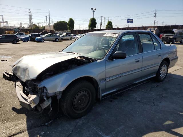 HONDA ACCORD LX 1990 blue  gas JHMCB7652LC076386 photo #1