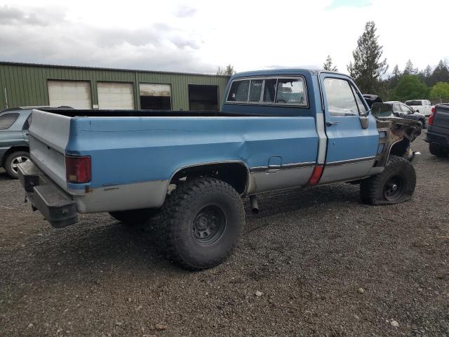 CHEVROLET K10 1981 blue  gas 1GCEK14D1BZ116258 photo #4