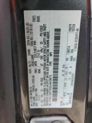 2016 FORD ESCAPE S - 1FMCU0F70GUA03873
