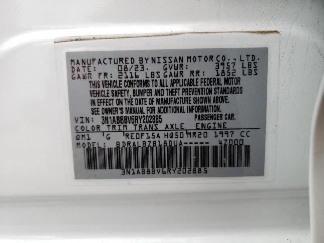 2024 NISSAN SENTRA S - 3N1AB8BV6RY202885