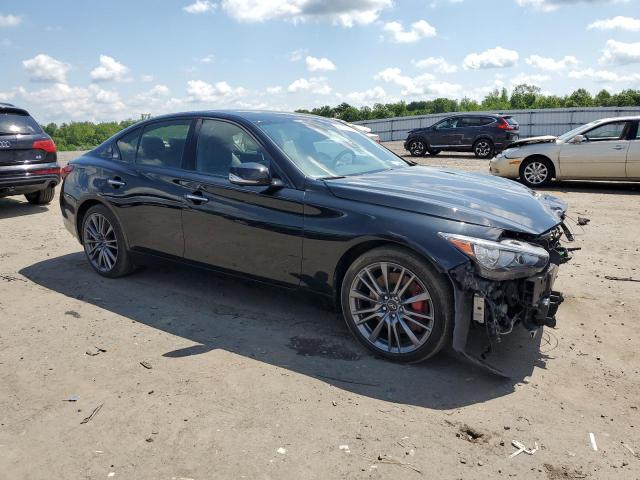 Vin: jn1fv7dr7pm590538, lot: 58616365, infiniti q50 red sport 400 20234