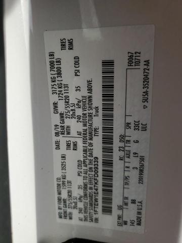 2019 FORD F150 SUPER - 1FTEW1E47KFD09339