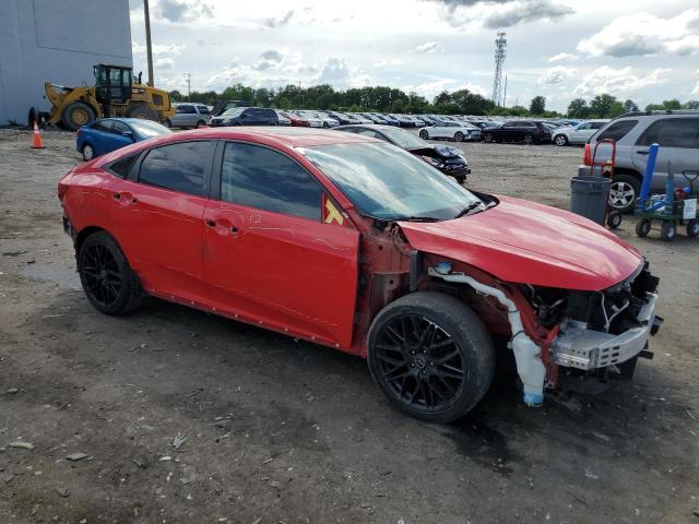 Vin: 2hgfc2f78hh500952, lot: 55810725, honda civic ex 20174