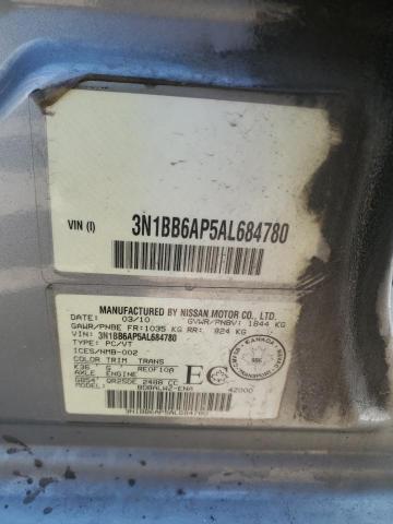 2010 NISSAN SENTRA SE- - 3N1BB6AP5AL684780