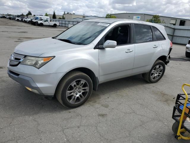 ACURA MDX TECHNO 2009 silver  gas 2HNYD28629H519971 photo #1