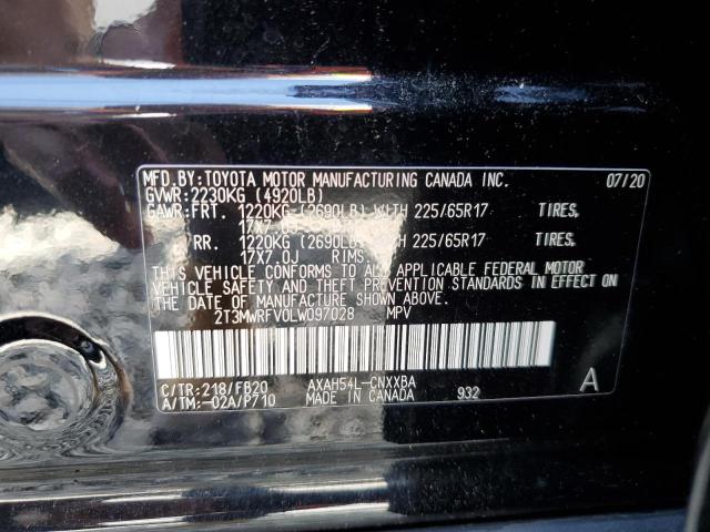 2020 TOYOTA RAV4 LE - 2T3MWRFV0LW097028