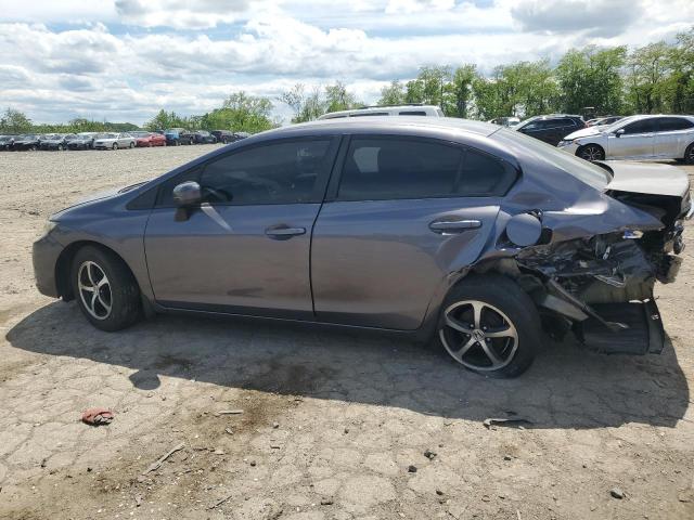 Vin: 19xfb2f77fe288698, lot: 55656245, honda civic se 20152