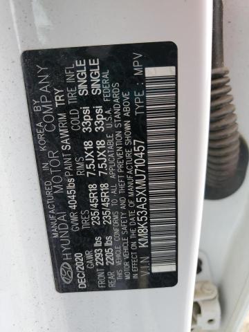 2021 HYUNDAI KONA ULTIM KM8K53A5XMU710457