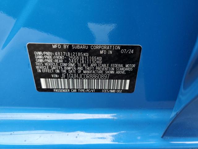 2024 SUBARU IMPREZA RS JF1GUHJC0R8860897