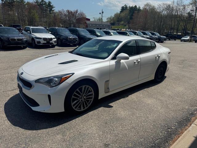 KIA STINGER 2018 white  gas KNAE15LA7J6031245 photo #3