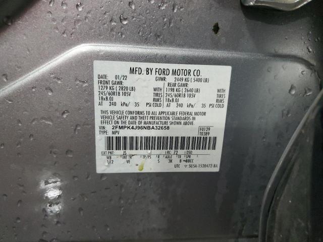 2022 FORD EDGE SEL - 2FMPK4J96NBA32658