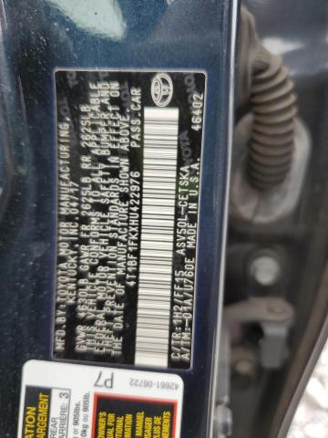 2017 TOYOTA CAMRY LE - 4T1BF1FKXHU422976