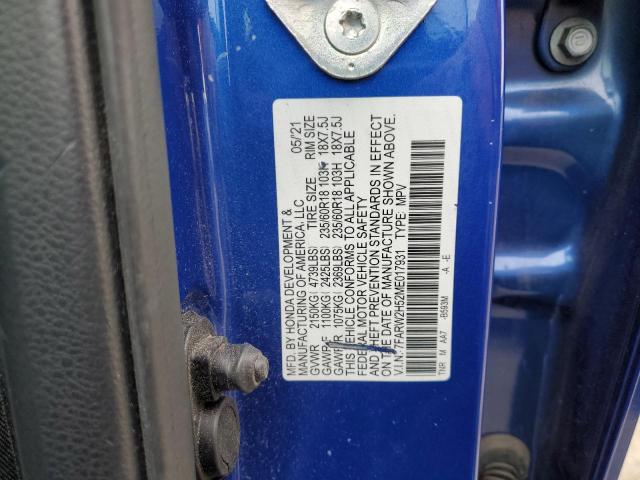 2021 HONDA CR-V EX 7FARW2H52ME017931