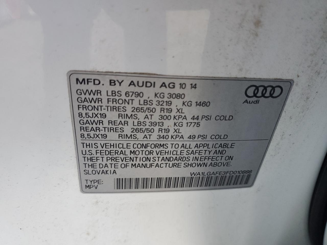 AUDI Q7 PREMIUM PLUS