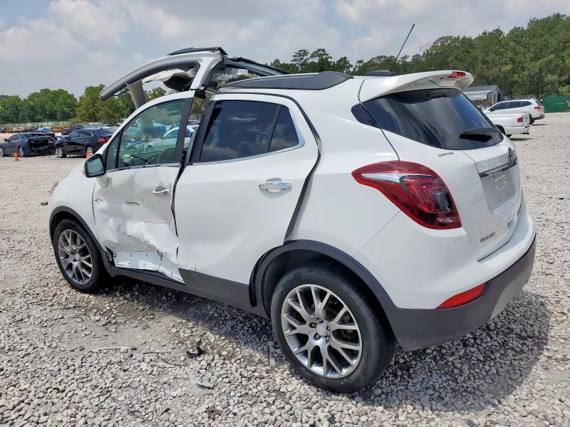 Vin: kl4cj1sb5hb219528, lot: 58076285, buick encore sport touring 20172