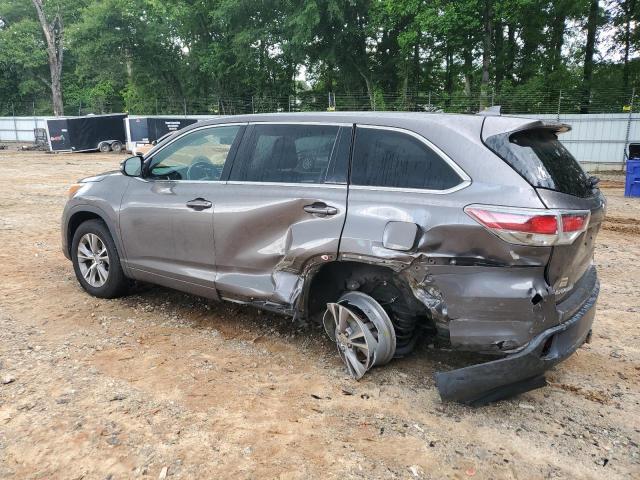 Vin: 5tdzkrfh5fs052412, lot: 58508995, toyota highlander le 20152