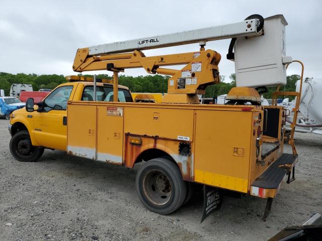 FORD F450 SUPER 2002 yellow chassis diesel 1FDXF46F72EC15229 photo #3